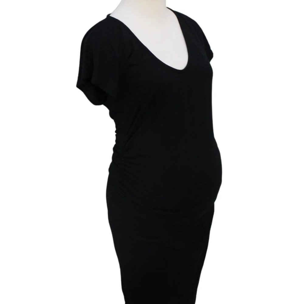 Isabella Oliver Black Maternity Dress